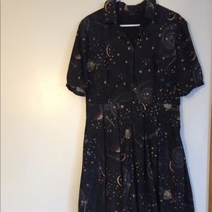 Eshakti galactic 🌌 🚀 🌎 shirt dress - size XL